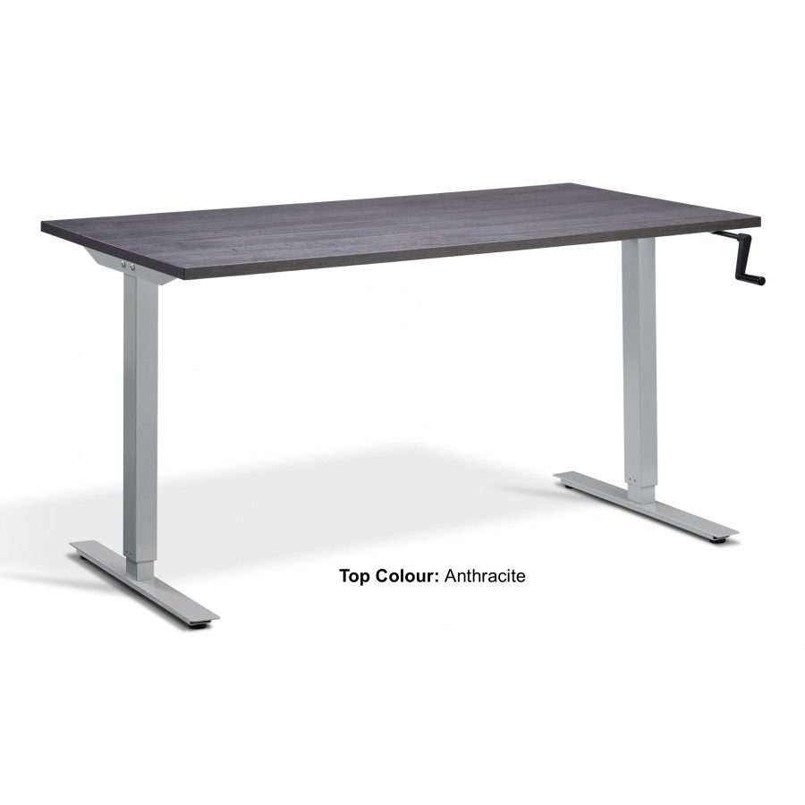 Solo Manual Height Adjustable Desk